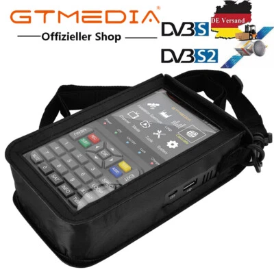 GTMEDIA V8 HD Satellite Sat DVB-S2/S2X Finder SATFINDER medidor HD 3.5'' LCD