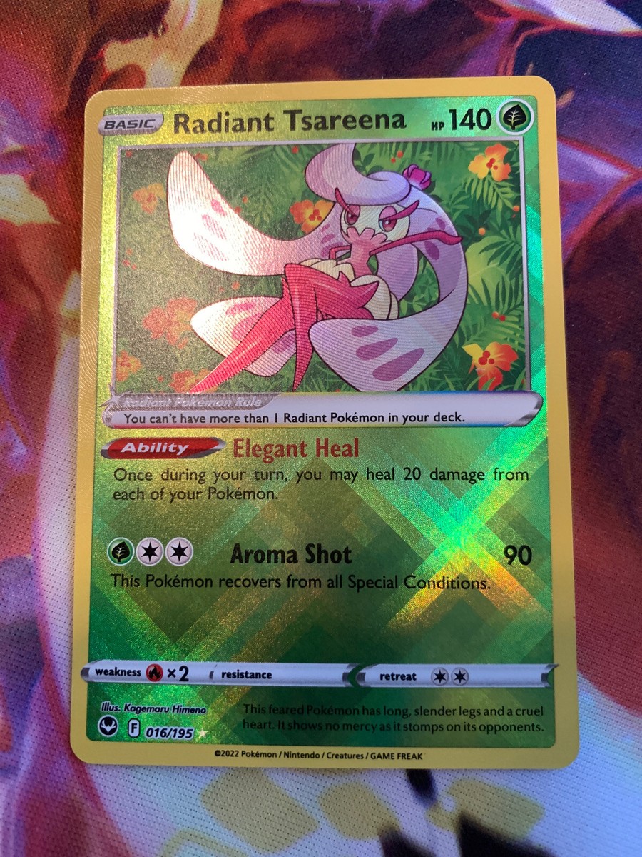 pokemon cards x Radiant Tsareena (016/195) (SWSH12) – Poke Gems MTL main image 0