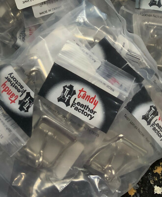 3/4'' All Purpose roller Buckle N/P Locking Tongue Tandy Leather 1530-10  24 pack