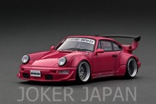 Ignition Model IG2517 1/43 RWB 964 Pink With Engine JDM