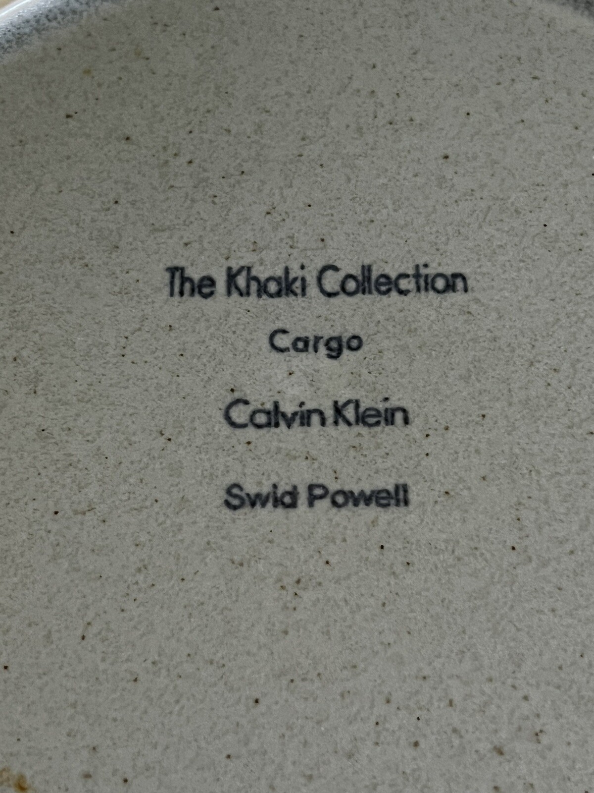 calvin klein khaki collection cargo SAGE Plates & Bowls Swid Powell eBay