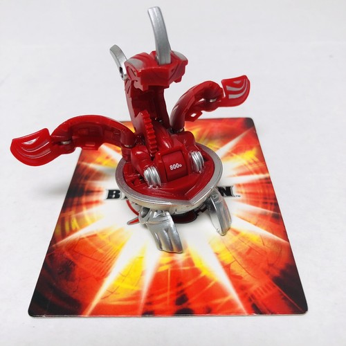 Bakugan Meta Dragonoid Red Pyrus Mechtanium Surge G Change DNA 950G 