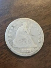 1876 Liberty Seated Silver Quarter Dollar