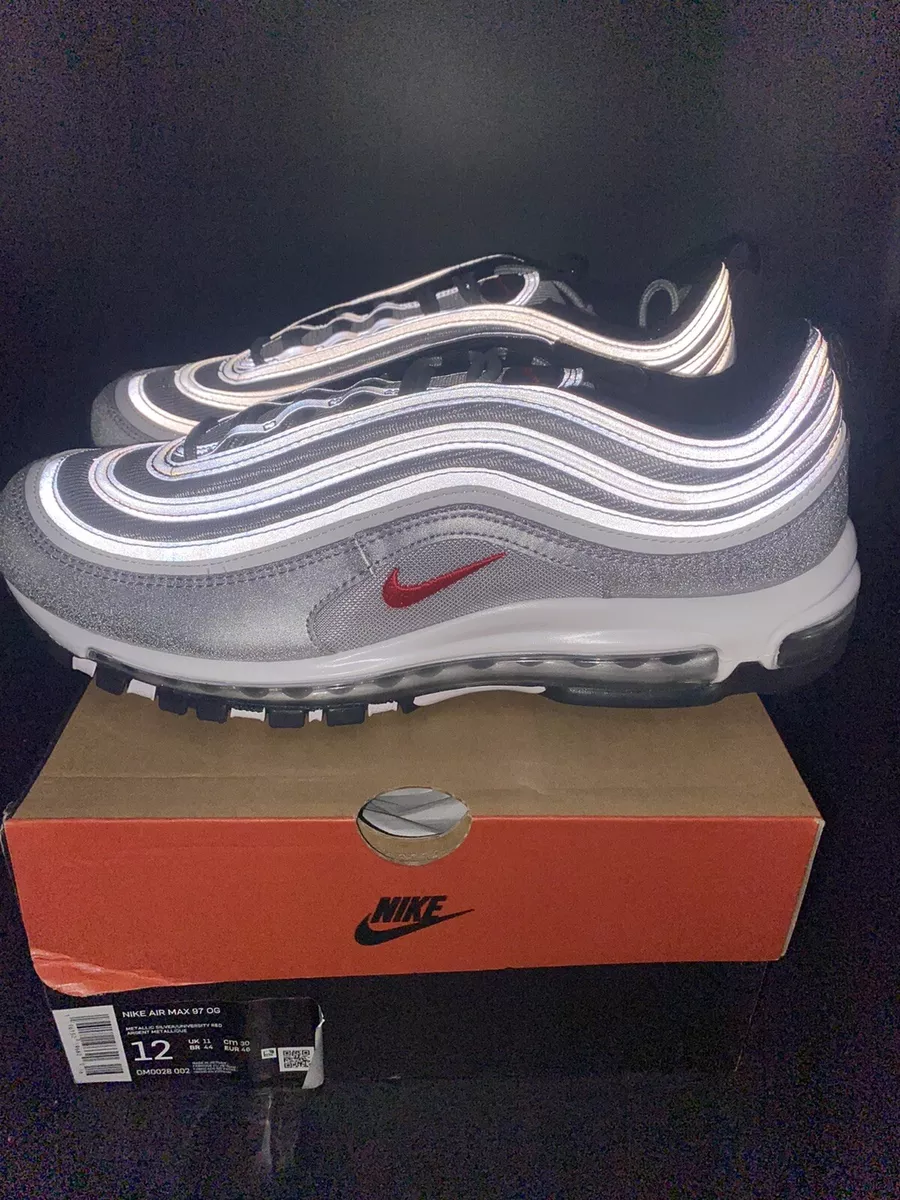 Air max 97 cheap silver bullet size 12