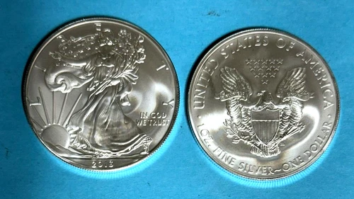 2013  American Silver Eagle - GEM BU fresh from the U.S. Mint tube