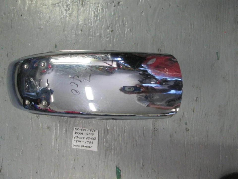 Guardabarros delantero Kawasaki KZ400-440LTD Foto 2 de 4