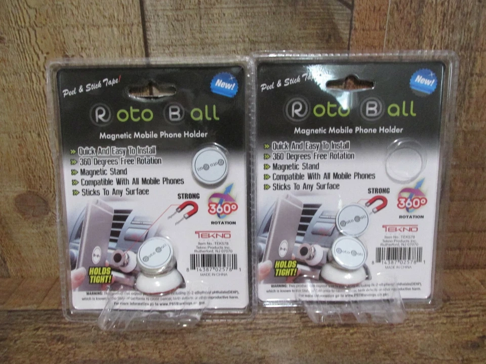 2x Car Cell Phone Holder - Dashboard Car Cell Phont Mount/Holder 3M Peel & Stick - Image 4 of 4