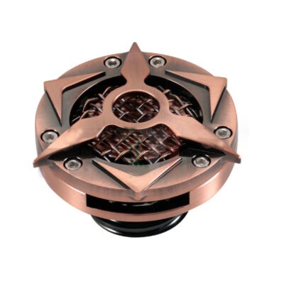 Aluminium Flush Mount PopUp Fuel Tank Gas Cap Vent For Harley Roadking Breakout