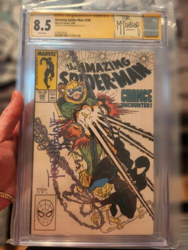 The Amazing Spider-Man #298 (Marvel Comics March 1988) Signed McFarlane CGC 8.5
