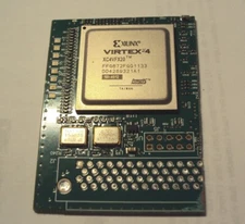 Xilinx Virtex - 4 XC4VFX20 FFG672FGQ experimenters board PPC and DSP