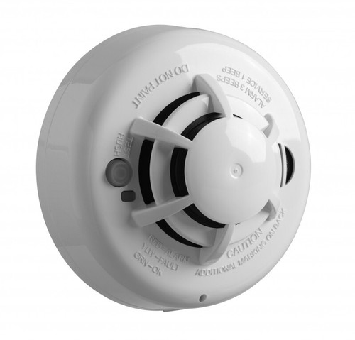 DSC Tyco PG9936 PowerG Wireless Smoke & Heat Detector PowerSeries Neo Pro Qolsys - Picture 3 of 3