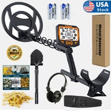 10" Waterproof Search Coil Gold Finder with Pinpoint, High Sensitivity DISC Mode