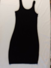 Ladies Dress Unbranded Size (See Pics) Bodycon Black 24517