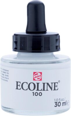 Eco Line Color Ink, 1.0 fl oz (30 ml), Set of 2, White