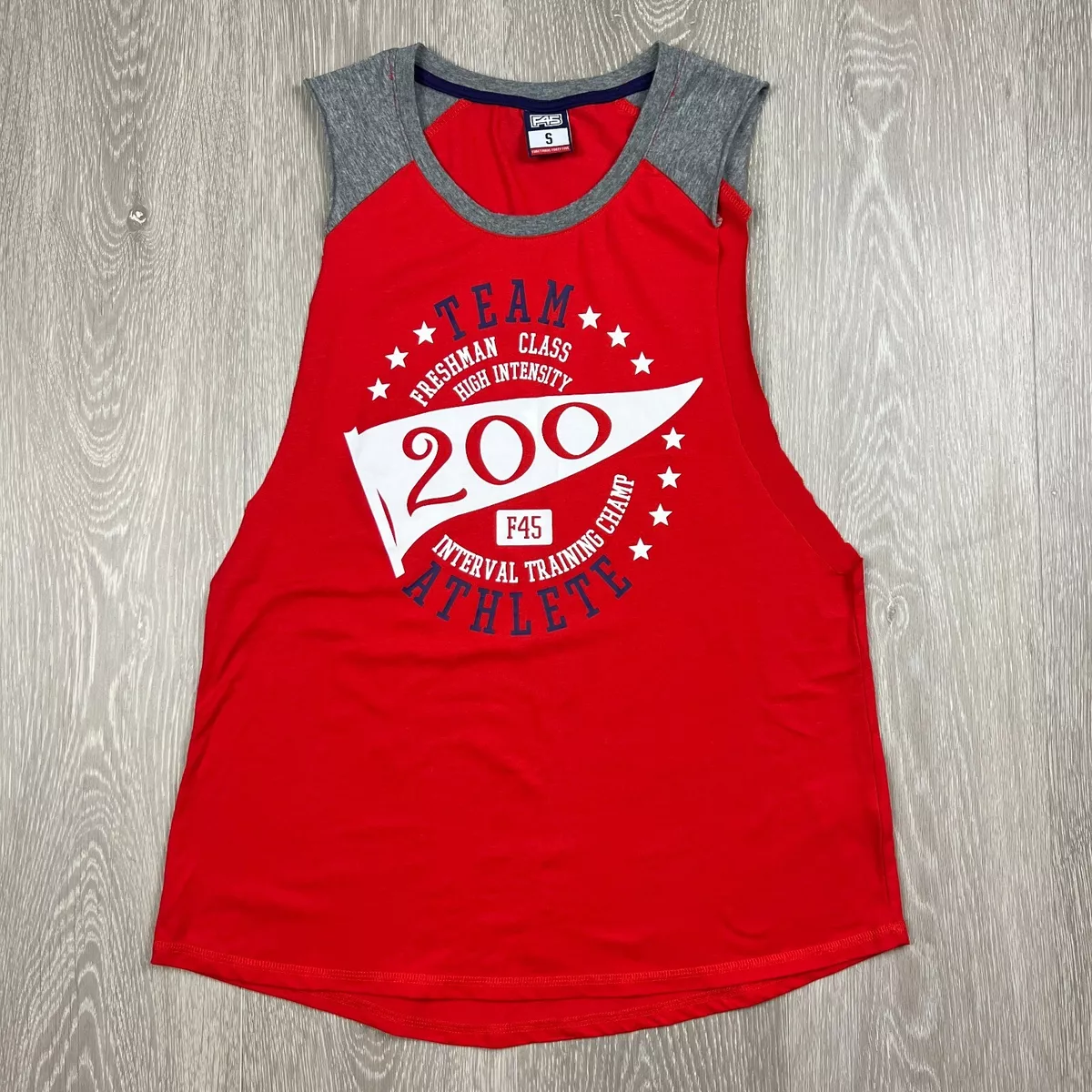 F45 Unisex Muscle T Shirt Tank Top Singlet Size Small eBay