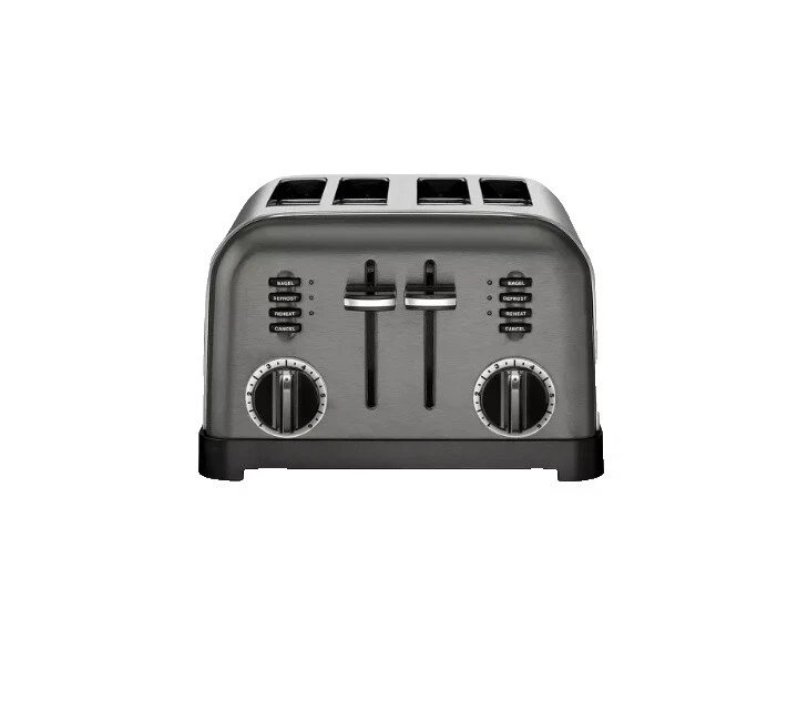 Tostadoras Cuisinart Acero Inoxidable Negro