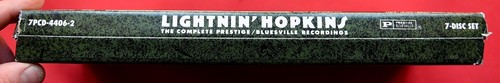 Lightnin' Hopkins – The Complete Prestige / Bluesville Recordings 7 CD BOX SET - Bild 4 von 7