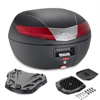 Givi V40N Bauletto 40LT Schwarz Mit SR8711 E251 Piastra FüR Benelli Trk 502
