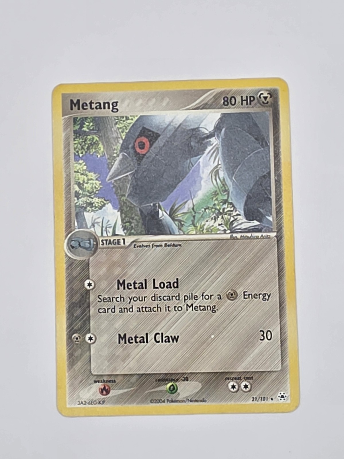 Metang 21/101 Hidden Legends Pokemon Card - NM