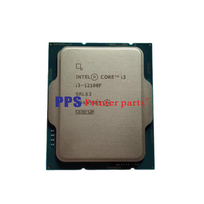 USED Compatible Intel Core i3 Gen 12 i3-12100F 3.30 GHz 4-Core SRL63 LGA1700 CPU