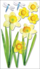 Jolee's Boutique Dimensional Stickers Daffodils