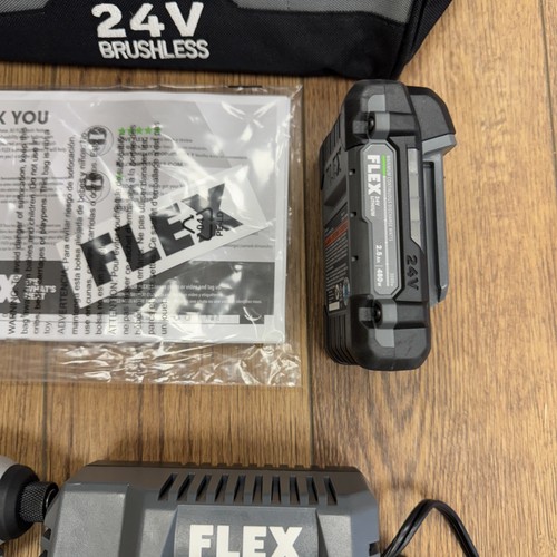 Flex FX1331-1A 24V 1/4 Sechskant Kompakt Akku Schlagschrauber Kit, 2,5Ah - Bild 14 von 22