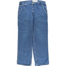 Used Carhartt Dungaree Fit Denim Painter Pants Men's Size W36