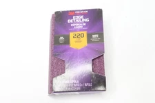 3M Edge Detailing Dual Angle Sanding Sponge 220 Grit 2.875" x 4.5" x 1"