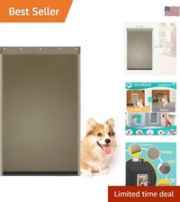 Compatible Dog and Cat Door Flap, Large Size 10 1/8" x 16 7/8", Magnetic Closure