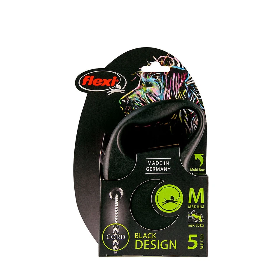 Guinzaglio per Cani Flexi Flexi 5 m Argentato S - Immagine 2 di 3