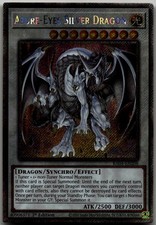 Azure-Eyes Silver Dragon (Platinum Secret Rare) Platinum Secret Rare Quarter Cen