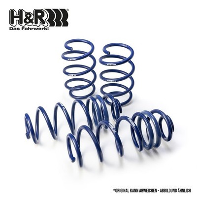 HR Fahrwerksatz Federn Sportfedersatz 29545-1 für AUDI 80 B2 811 813 814 819 853