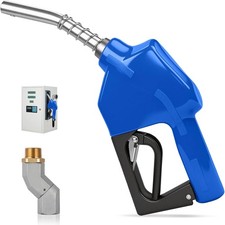 3/4"Inch NPT Automatic Shut off Fuel Nozzle Kit, 360  Hose Swivel Fuel Transfer