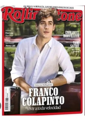 FRANCO COLAPINTO  Revista Rolling Stone Argentina MAGAZINE