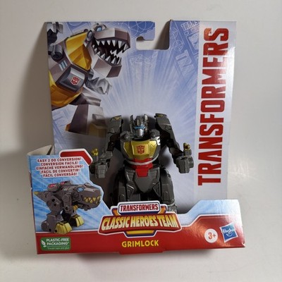 Transformers Classic Heroes Team Grimlock Bots Dinobots Action Figure Trex 2022