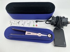Dyson Corrale Hair Straightener Special Edition Vinca Blue/Ros /Case Charger