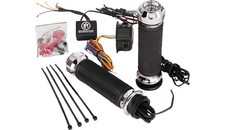 Performance Machine 0063-2093-CH Heated Apex Grip - Chrome