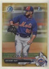 2017 Bowman Chrome Prospects Gold Refractor 36/50 Anthony Kay #BCP246 01ff