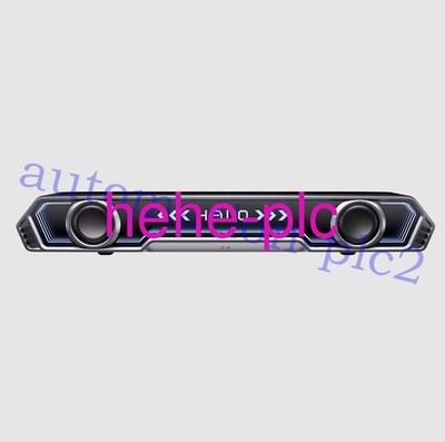 1P NEW EDIFIER Halo PixelBar Black DIY Subtitles Bluetooth speaker Fast delivery