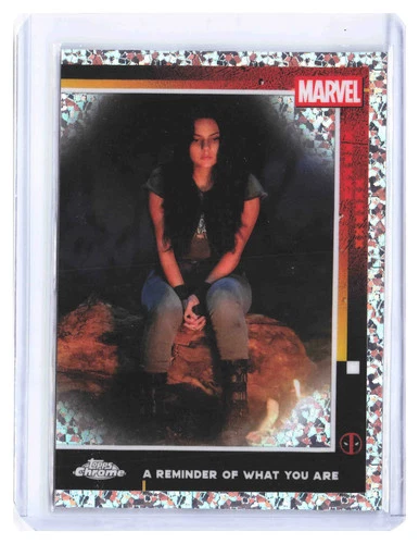 SSP DIAMONDS!!! 2025 Topps Chrome Marvel Deadpool & Wolverine X-23 #78