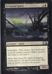 Accursed Spirit - #83 - Magic 2014 (M14) Common