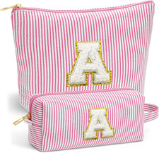 Valentines Day Gifts for Her - Travel Makeup Bag Set for Girls Kids, Teen Girl G