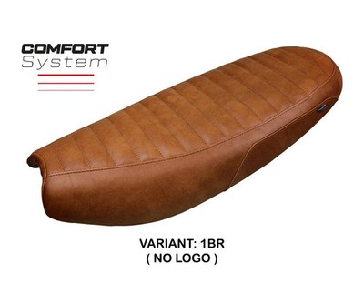 Sattelbezug Hull Comf Kamel CB+logo TPZ TRIUMPH SCRAMBLER 1200 2019 2026