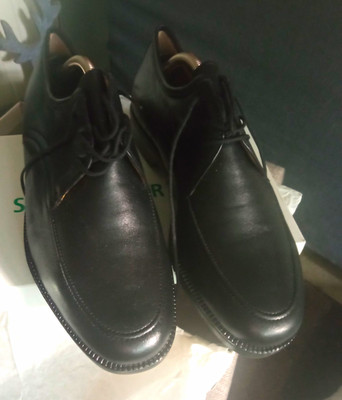 SALAMANDER City Herren Derby Business-Schuhe Leder Schwarz EU 41 Weite H