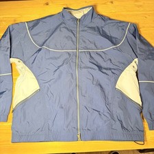 Nike Air Jordan Essentials Flight Warm Up Jacket Retro Rookie Blue Full Zip XL