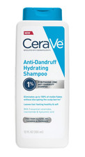 CeraVe Hydrating Anti Dandruff Shampoo, Itchy Scalp Treatment, 12oz