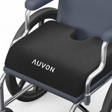 AUVON Wheelchair Seat Cushions 20"x16"x4" for L 20x16x4in , Black