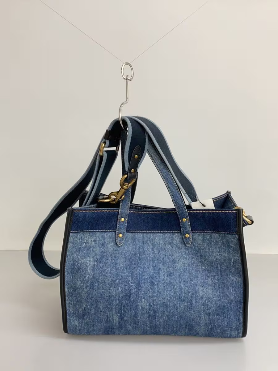 COACH Denim Tote Bag IDG 89163 thumbnail 3