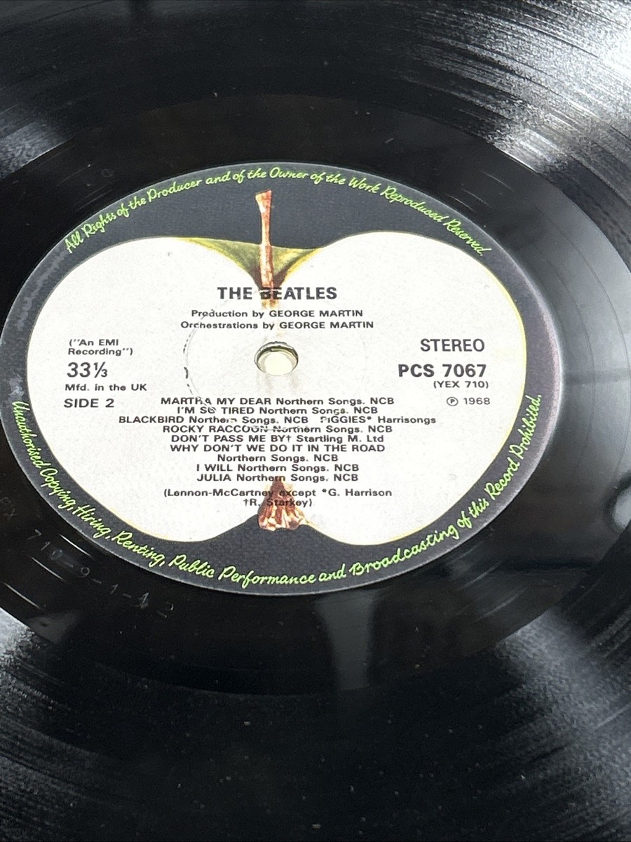 【超希少】ビートルズ ホワイトアルバム Mono CD PMCD 7067/ 8 THE BEATLES “WHITE ALBUM” 2xLP UK APPLE STEREO/MONO PCS 7067/8