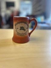 Vintage 1911 FIREMENS ASSOCIATON HATBORO Pa Mug Thos MADDOCK'S SONS TRENTON NJ